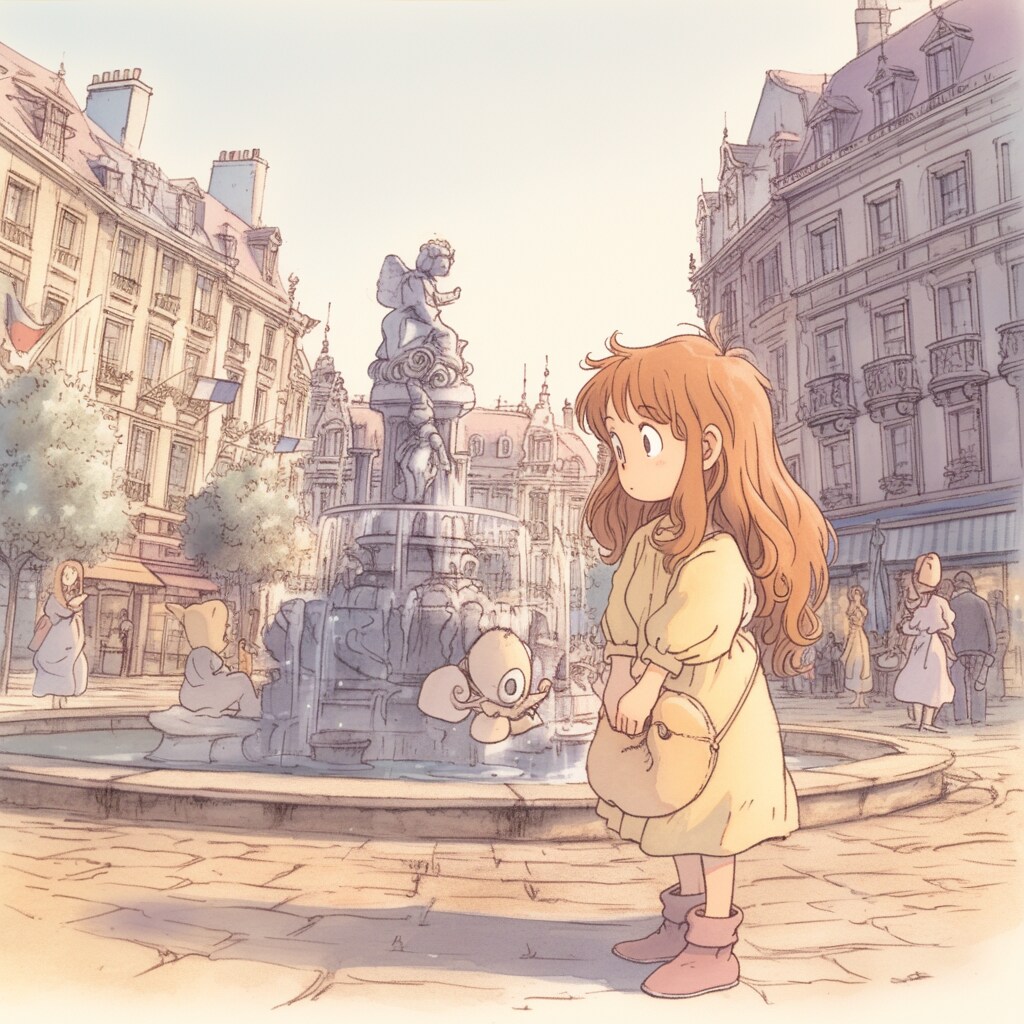リヨンの町と女の子 Cities and Girls in Lyon