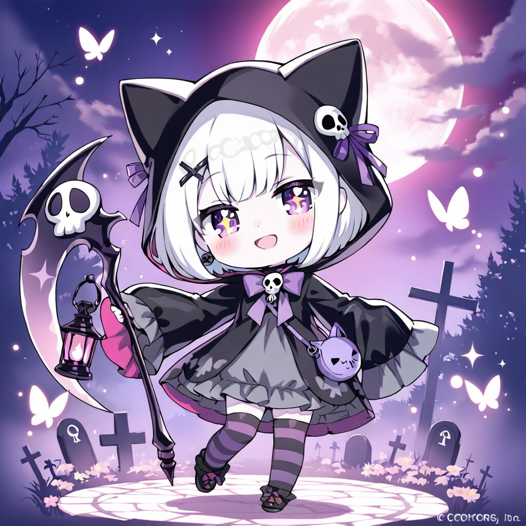 死神少女。可愛いより。 | の人気AIイラスト・グラビア