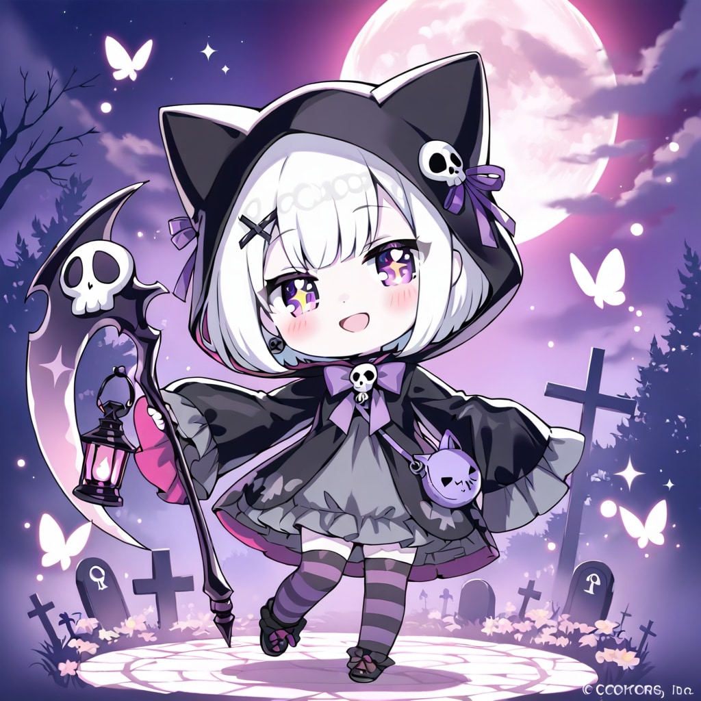 死神少女。可愛いより。