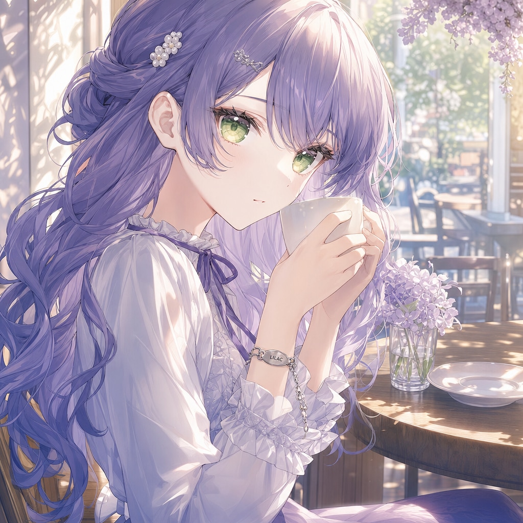 カフェで寛ぐ