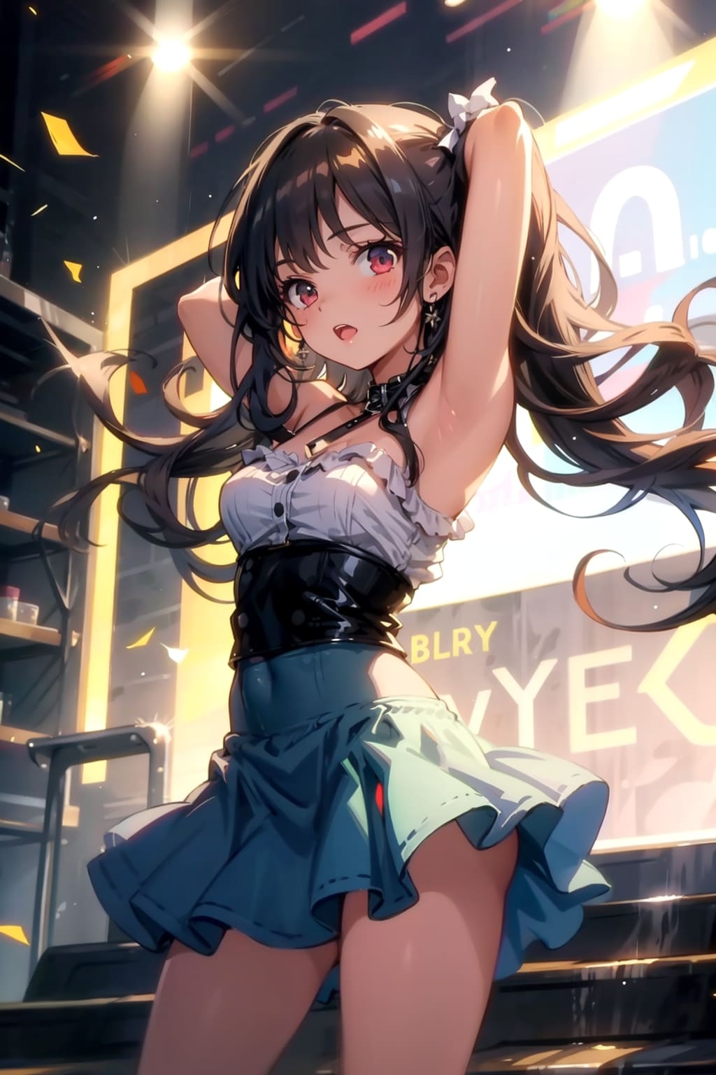 見ていて、最高のステージにするから | の人気AIイラスト・グラビア