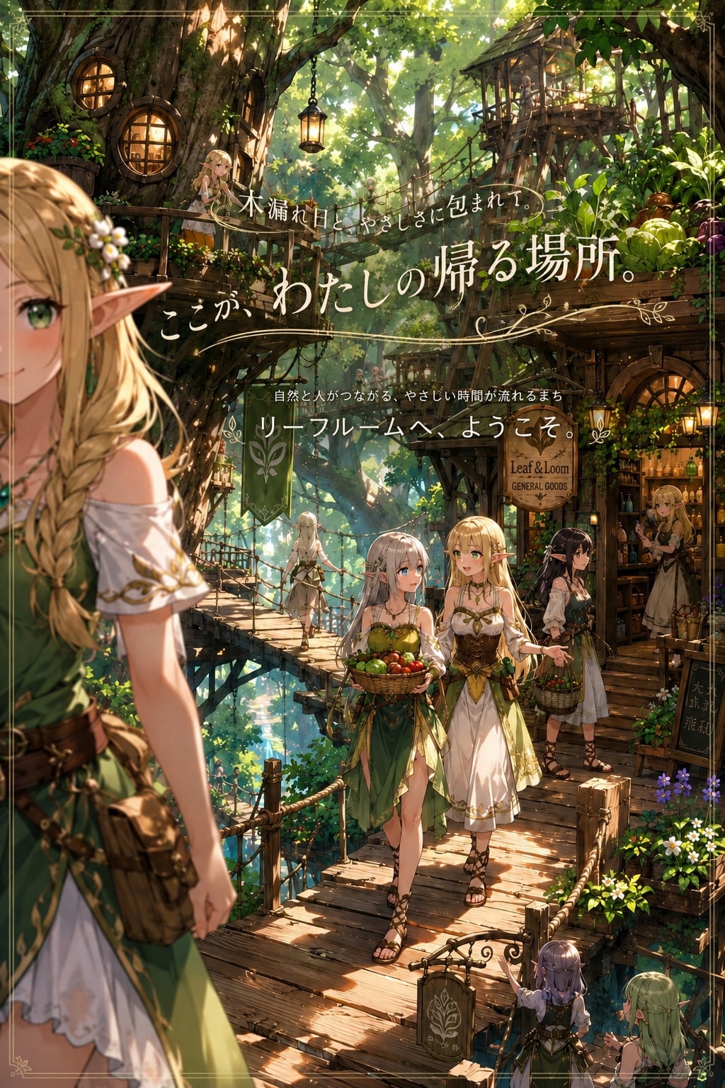 樹上の街。