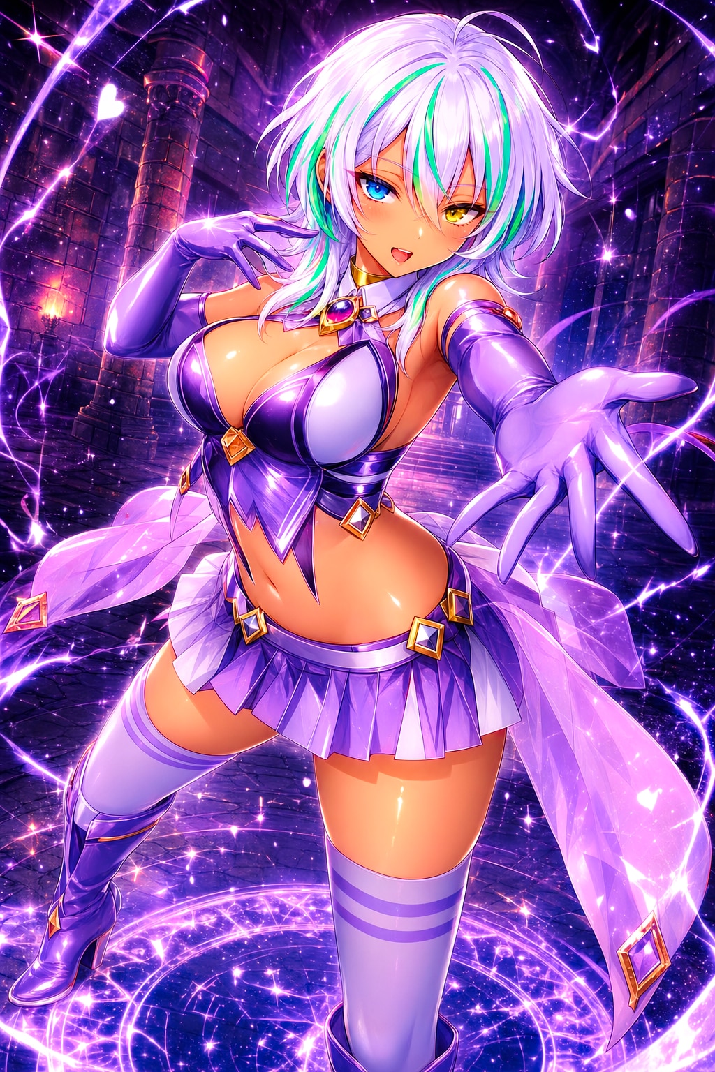 褐色ギャル×魔法少女！