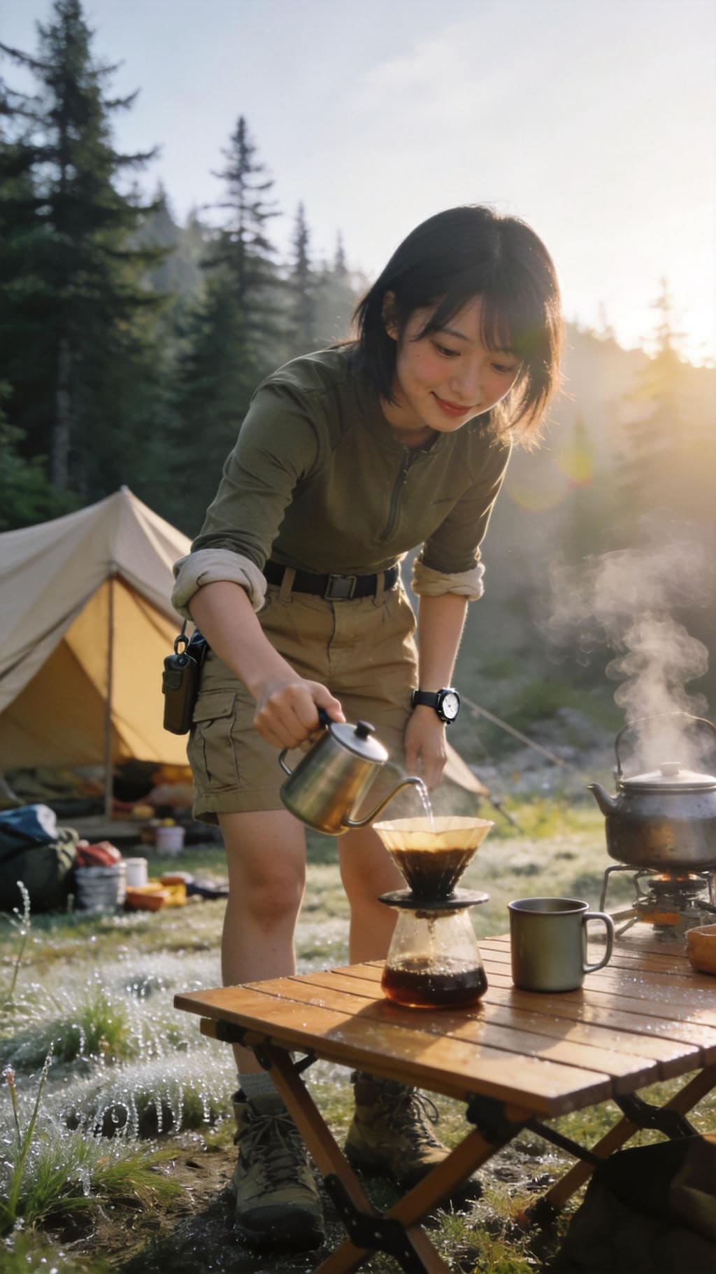 Brewing the Morning Mist