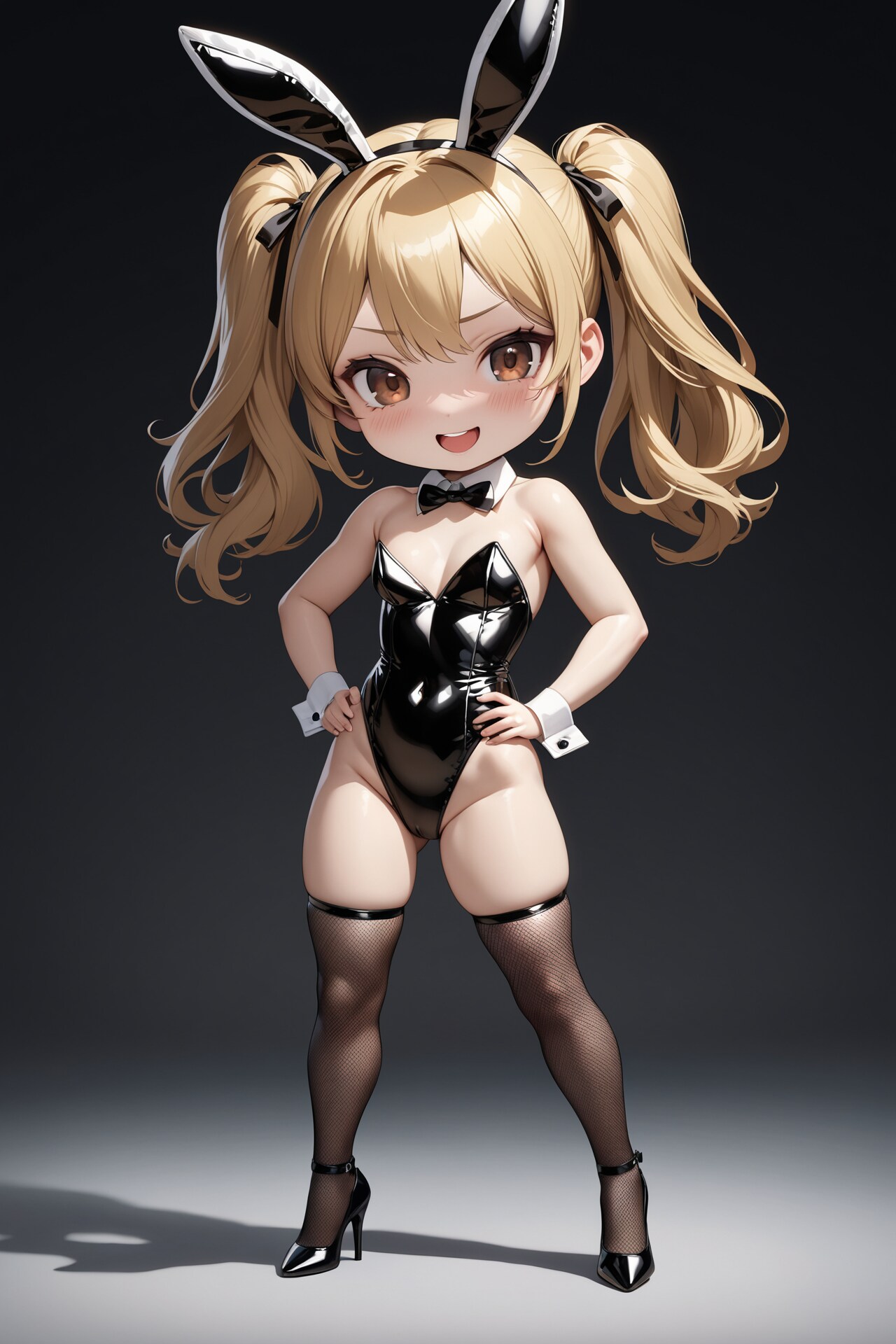ちびキャラのバニーさん X927