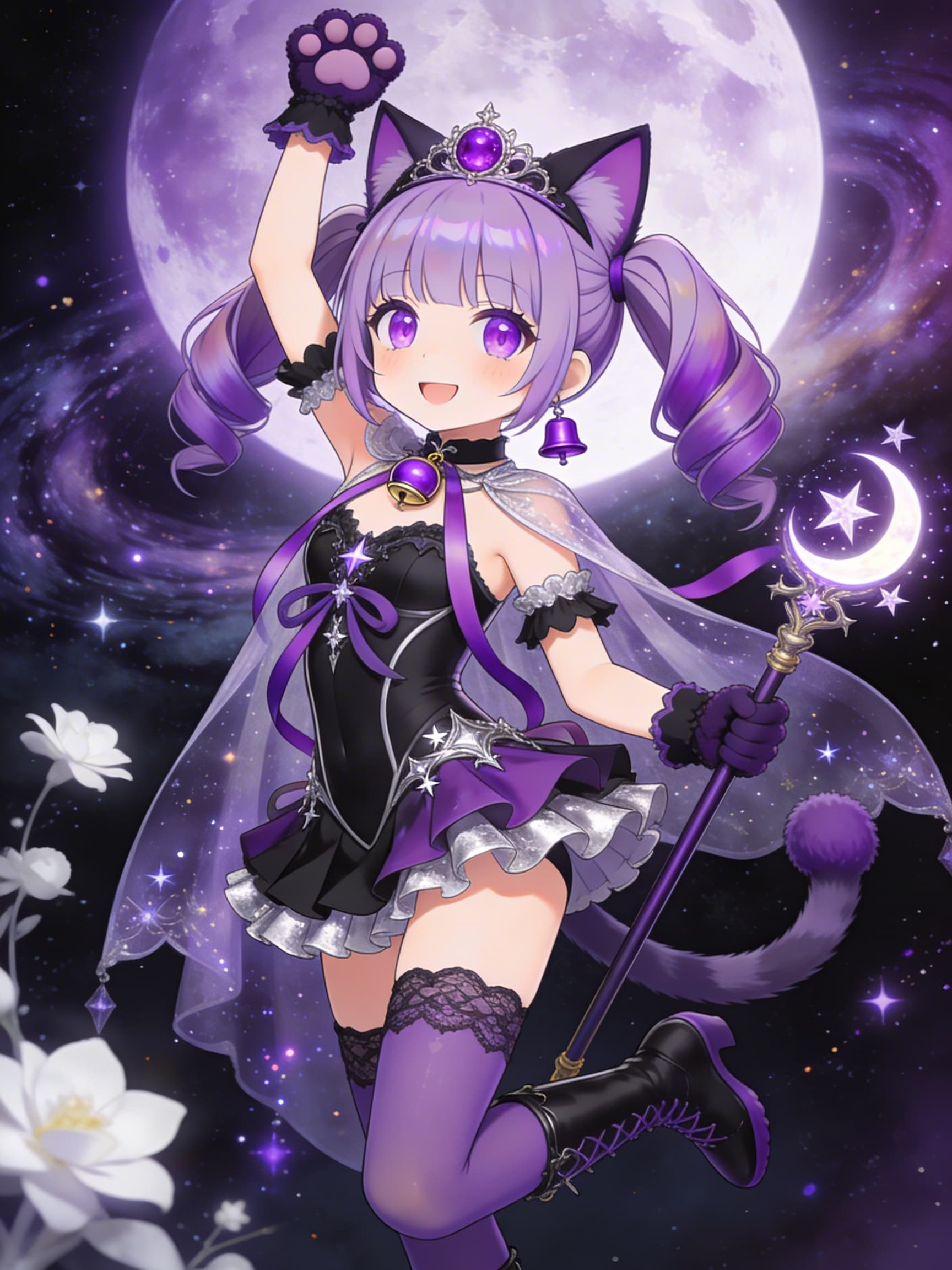 紫ツイにゃん