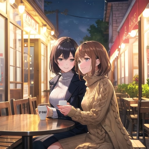 恋バナ | の人気AIイラスト・グラビア