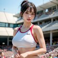 陸上女子② 6枚目