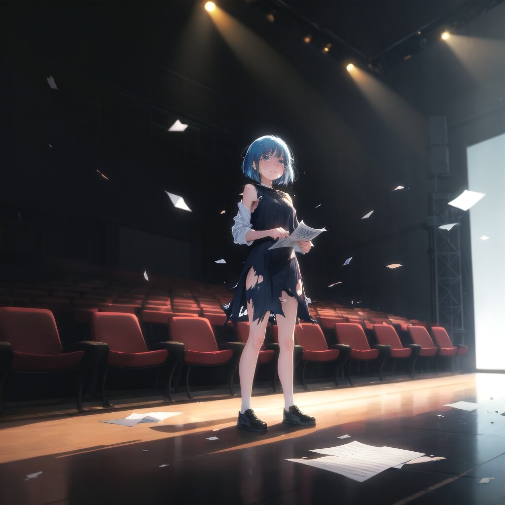 舞台に散った夢