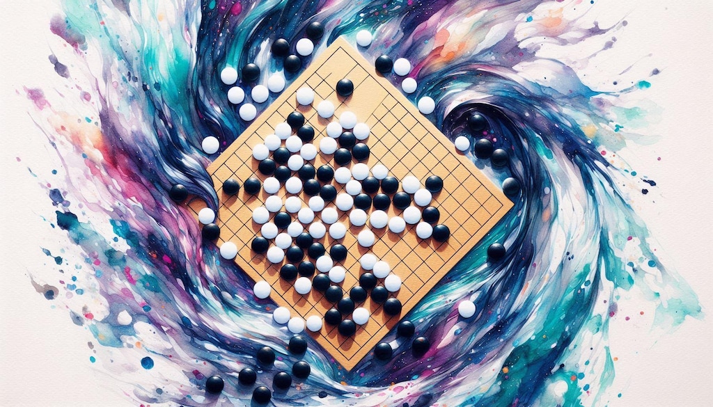 囲碁の棋譜を見てみよう