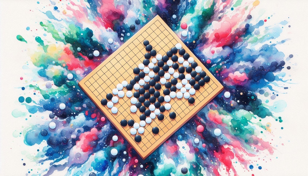 囲碁の棋譜を見てみよう
