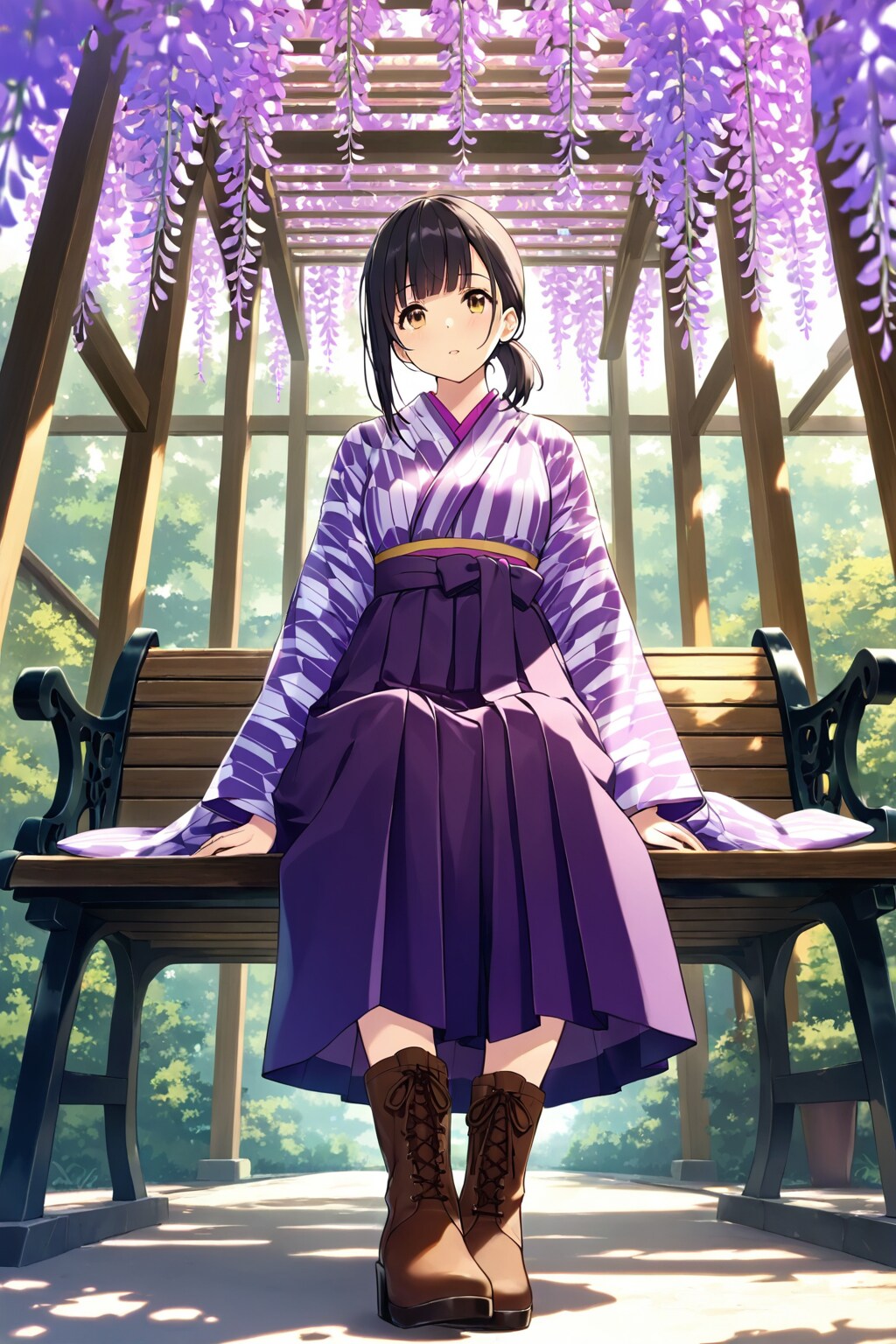 藤の花 | の人気AIイラスト・グラビア