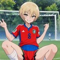 サッカー少年　【金】五枚 4枚目