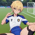 サッカー少年　【金】五枚 2枚目
