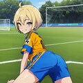 サッカー少年　【金】五枚 5枚目