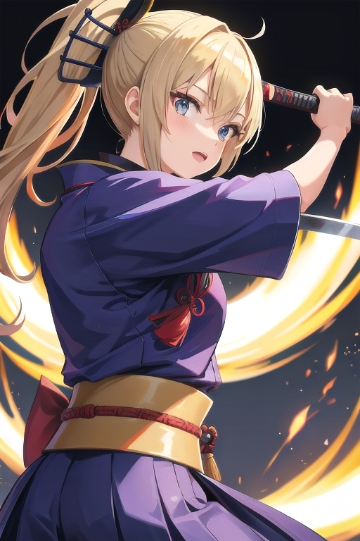 サムライガール | の人気AIイラスト・グラビア