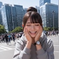パーカーちゃんストリートスナップ 3枚目