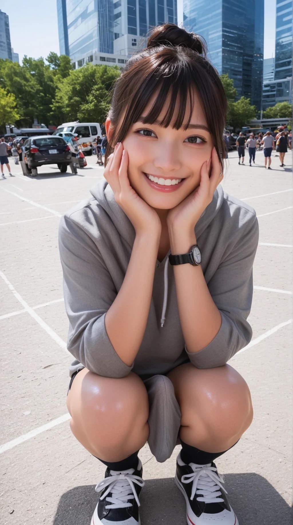 パーカーちゃんストリートスナップ