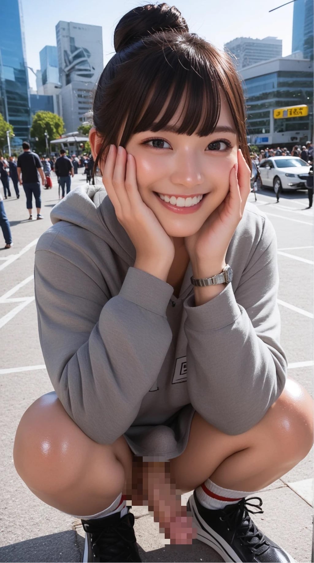 パーカーちゃんストリートスナップ