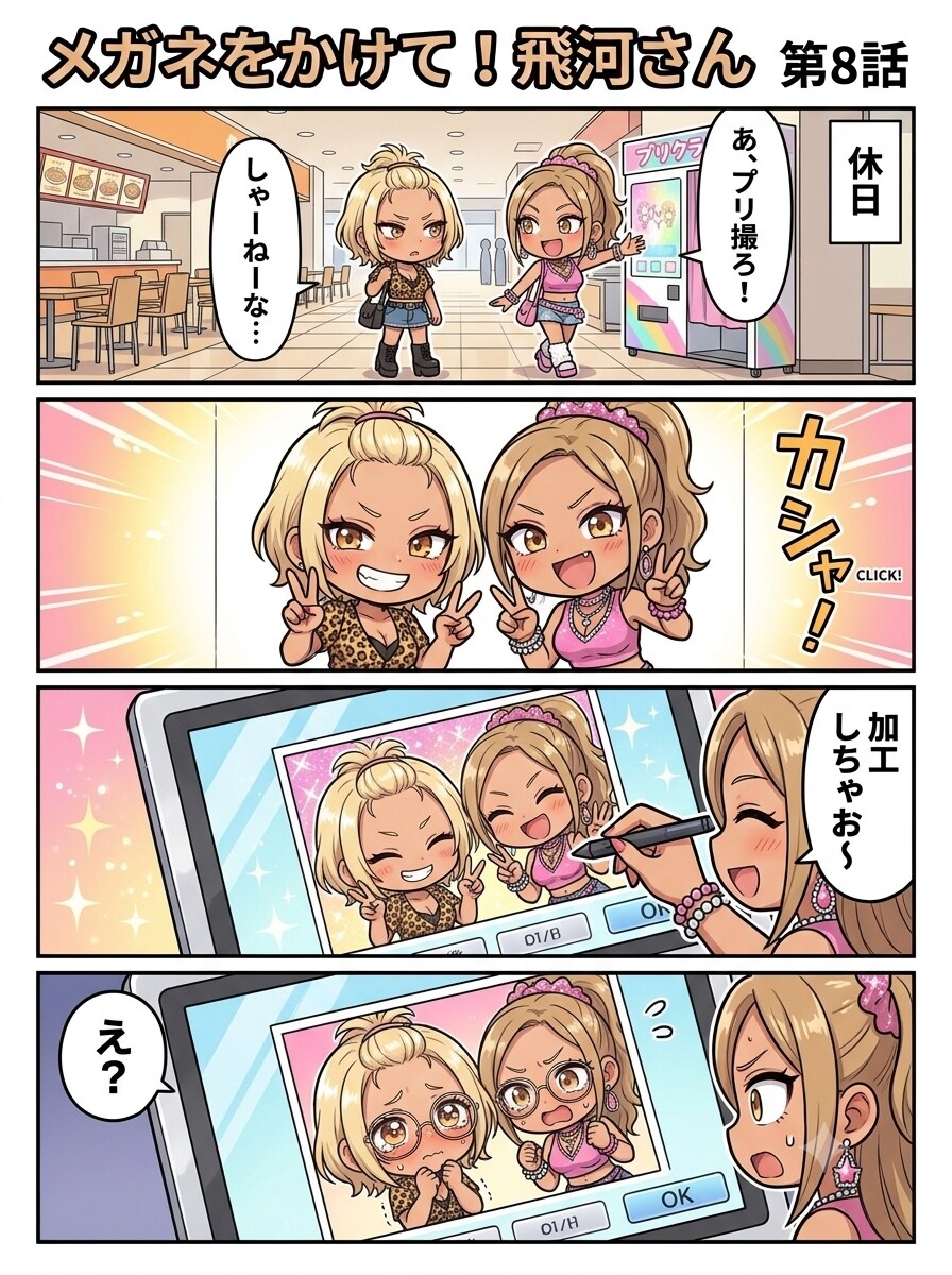 メガネをかけて！飛河さん　第8話