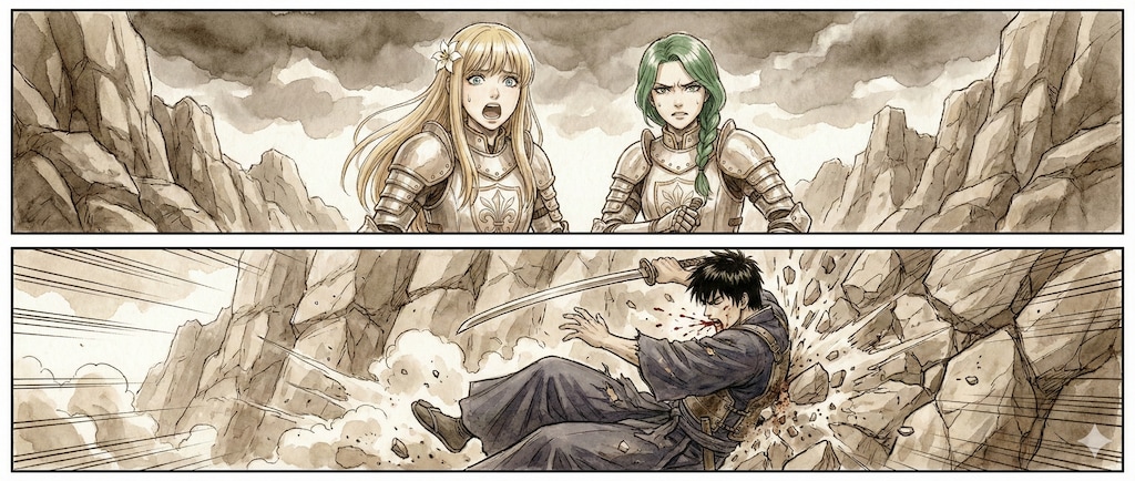 一瞬の隙/英雄か、死にたがりか