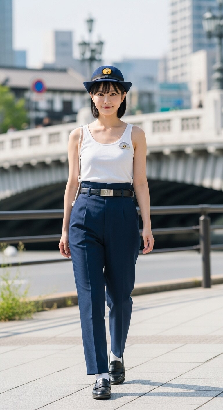 かっこかわいい婦警小網すみれの日本橋パトロール