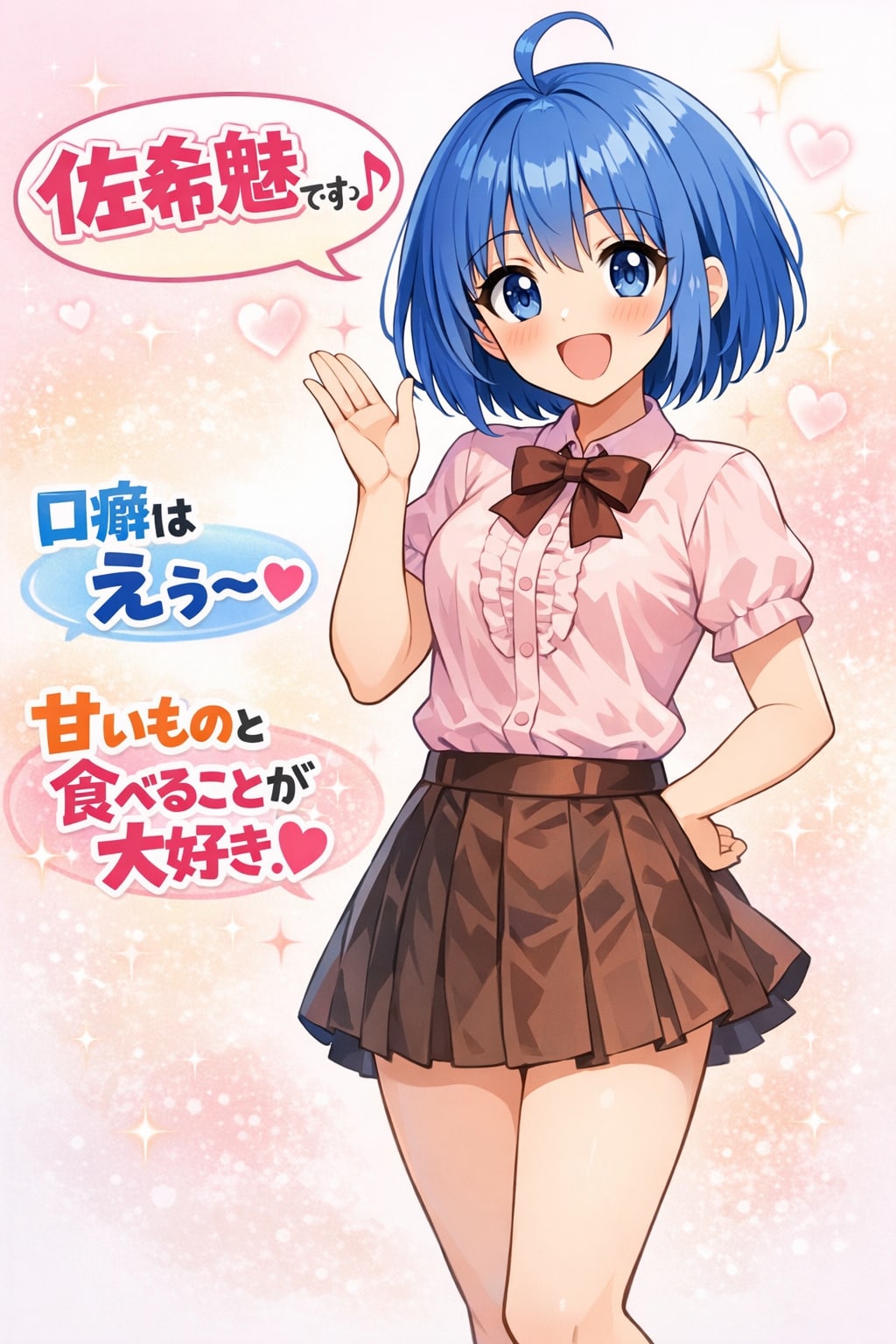 佐希魅の自己紹介 | の人気AIイラスト・グラビア