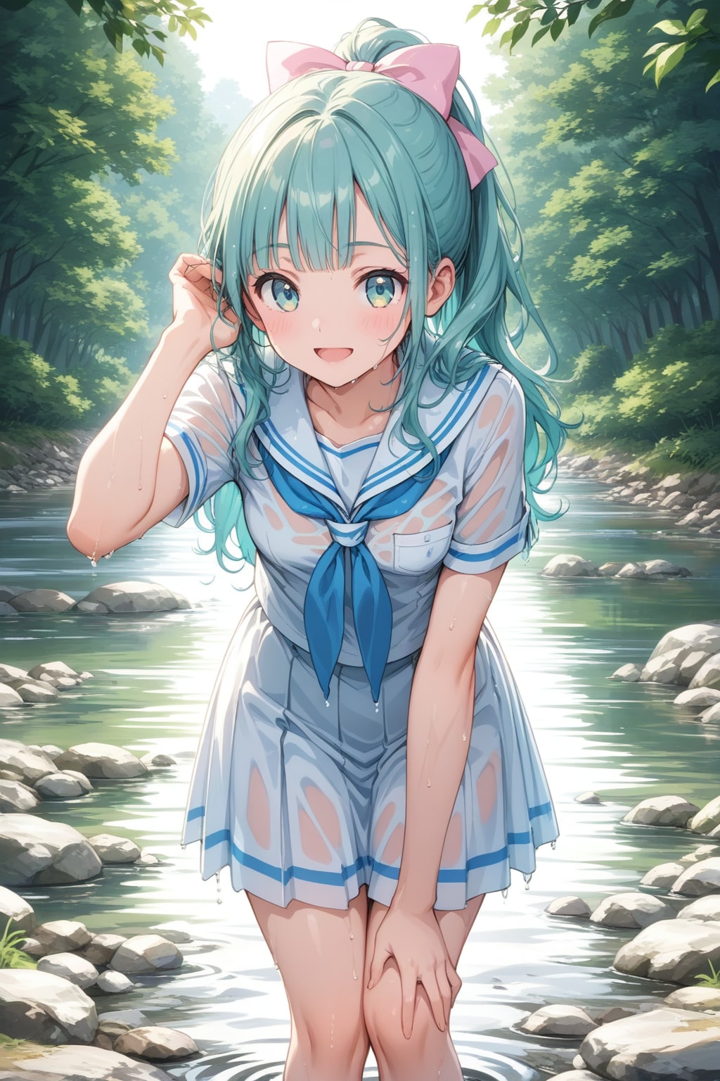 制服のままで