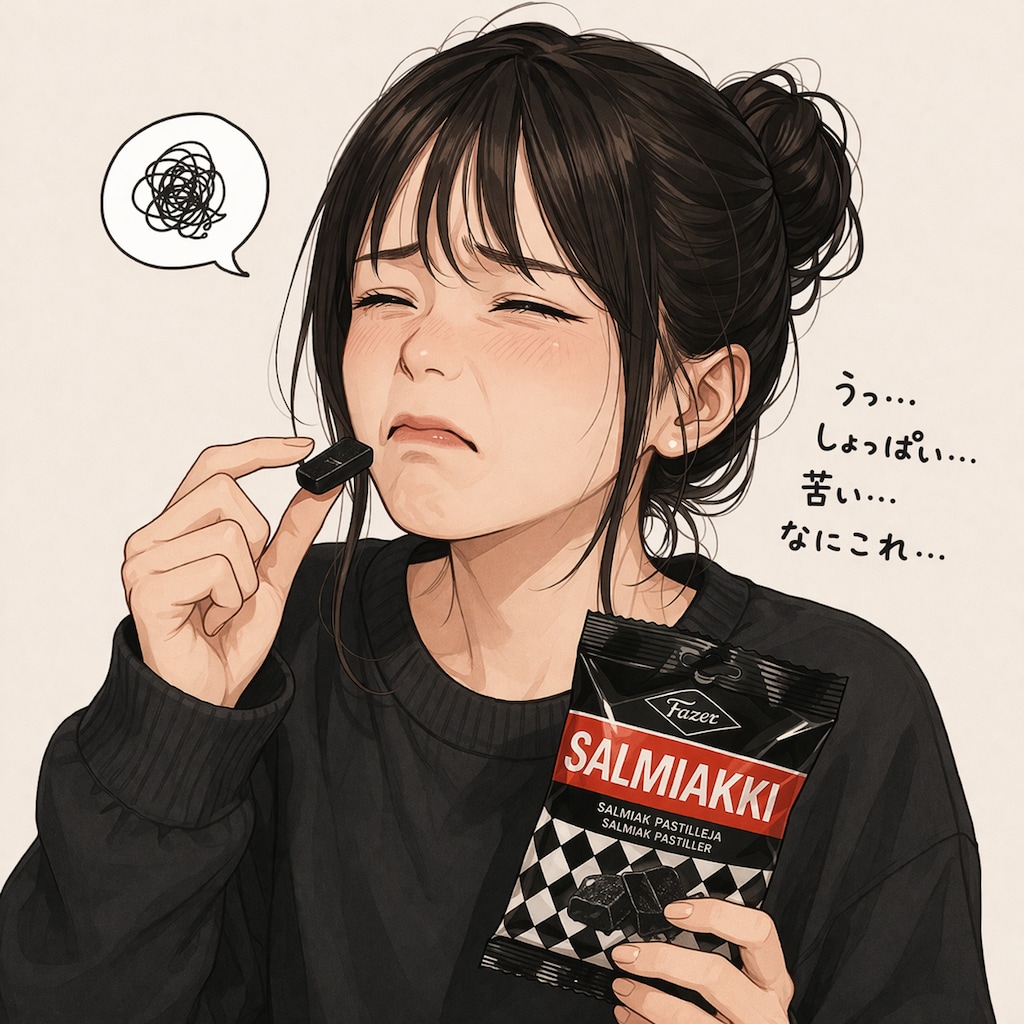 思い出した事、  サルミアッキって食べた事､無いな､､,,，，