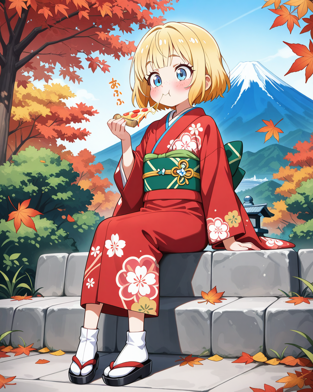 青い瞳のおピッツァ姫