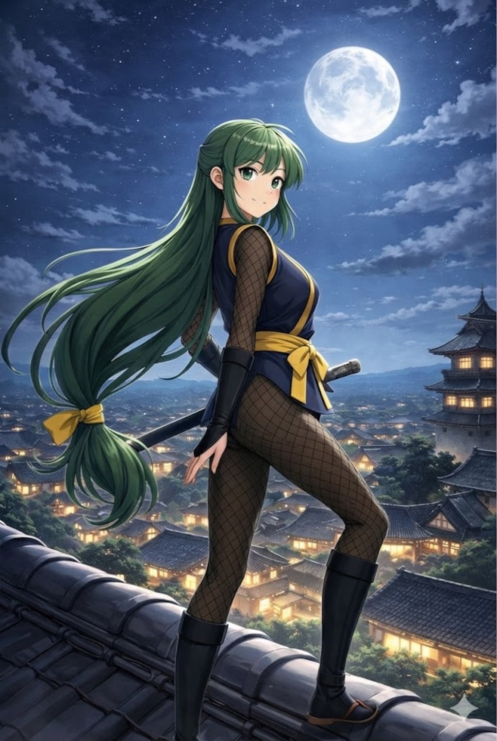 【ファンアート】ヤエちゃん（from がんばれゴエモン）