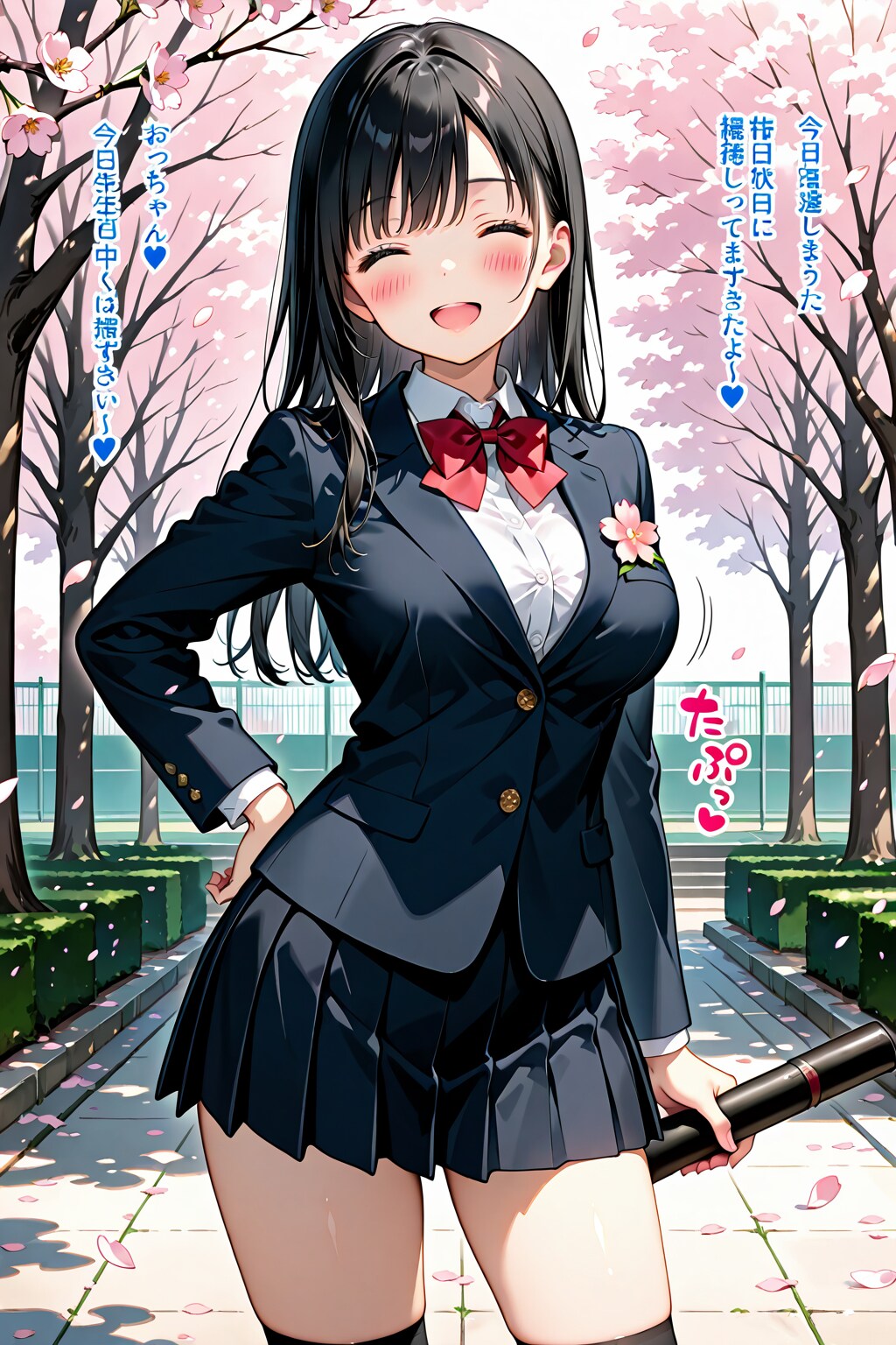 高校卒業式後の妹（妻）ｗ