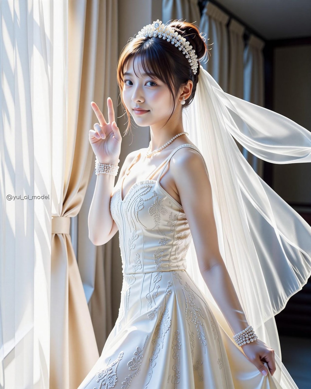 ウエディングドレスでいぇい✌ beauty-508