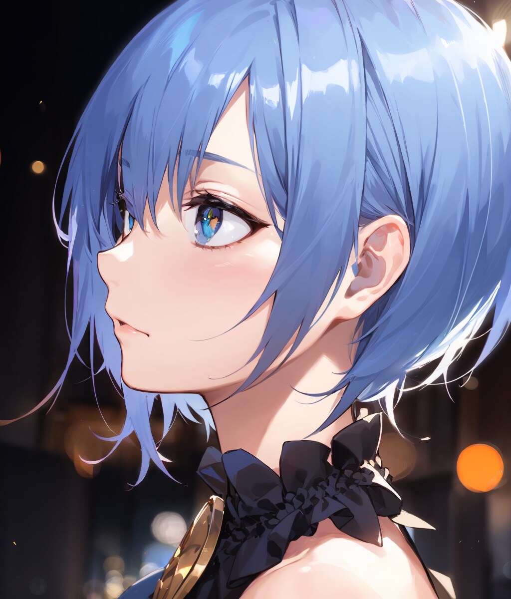 横顔