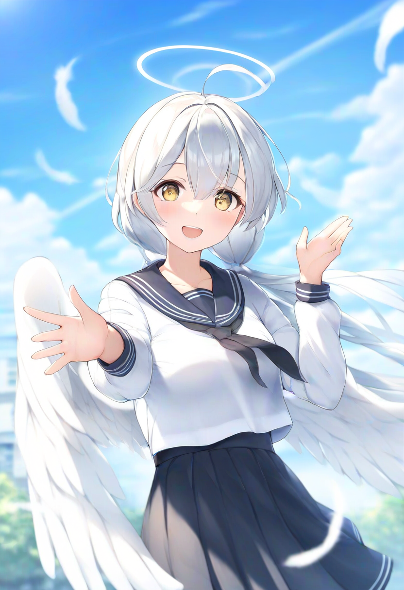 貴方ハ、神ヲ信ジマスカ?　(制服天使)