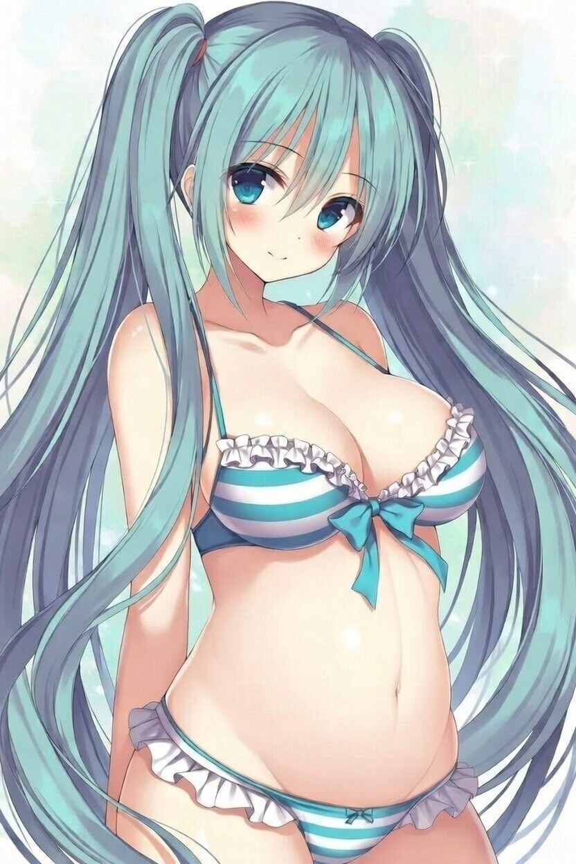 企画用ビキニミク‎(　˙ ؂ ˙　)