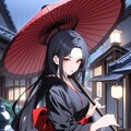 傘を差すの紅魔五姉妹 2枚目
