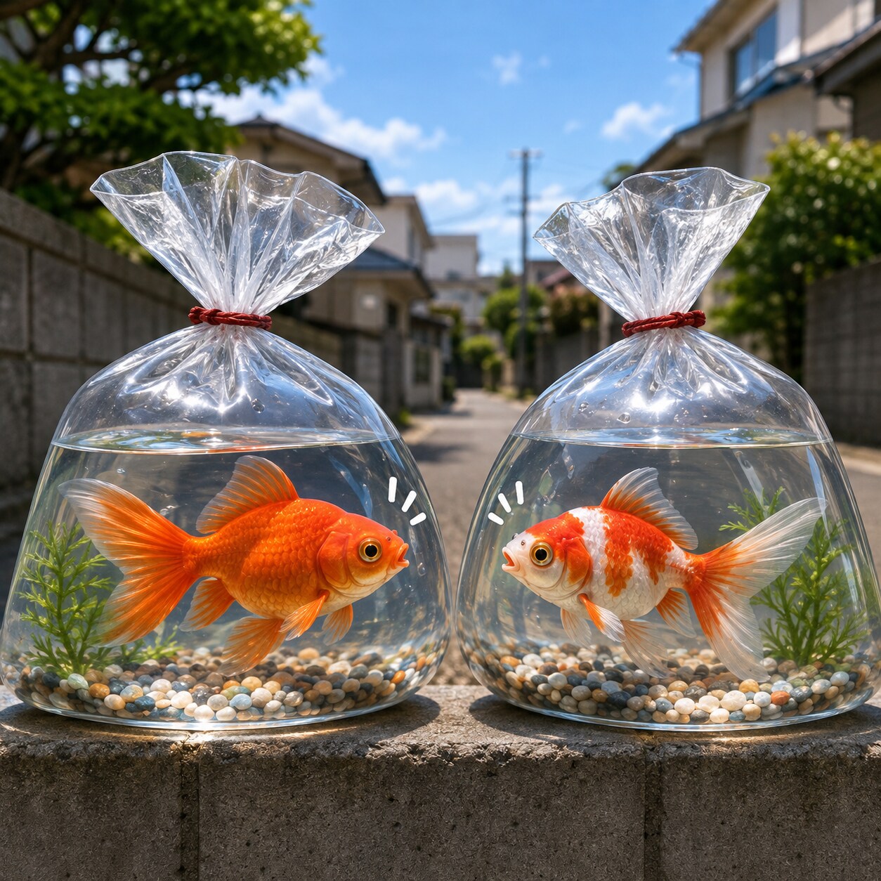 金魚付き合い | の人気AIイラスト・グラビア