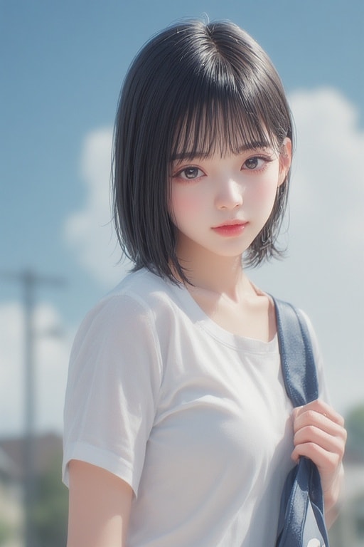 初恋のセンパイ | の人気AIイラスト・グラビア