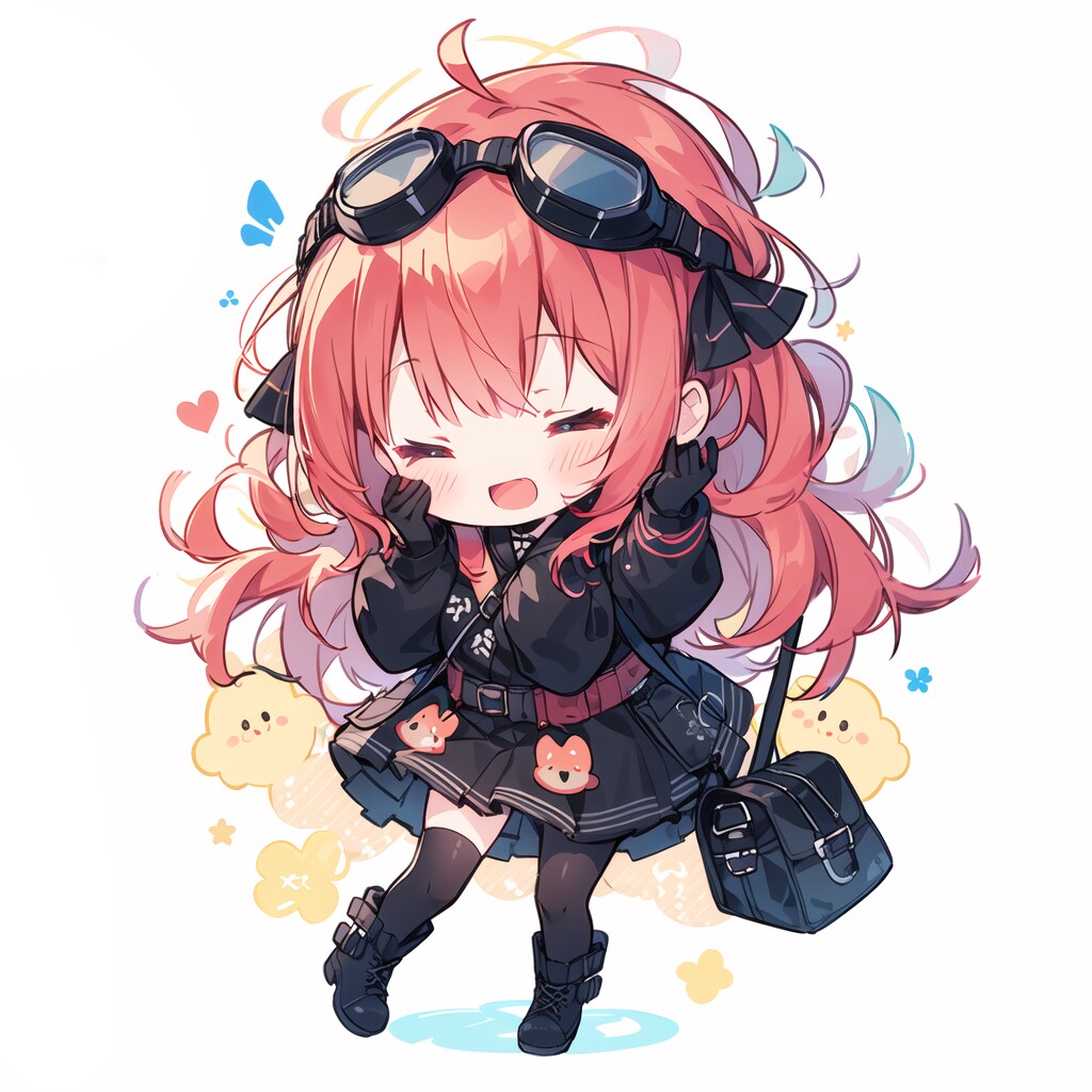 照れるちび鍛冶ちゃん