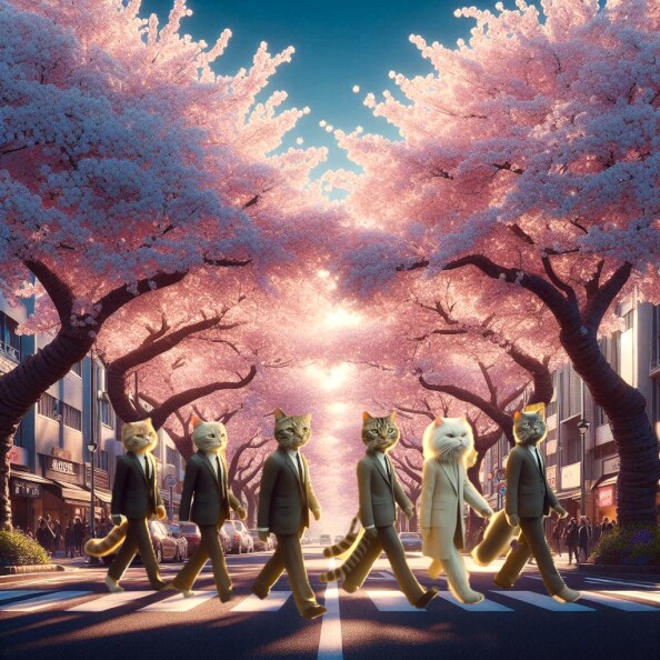 １桜の見物 | の人気AIイラスト・グラビア