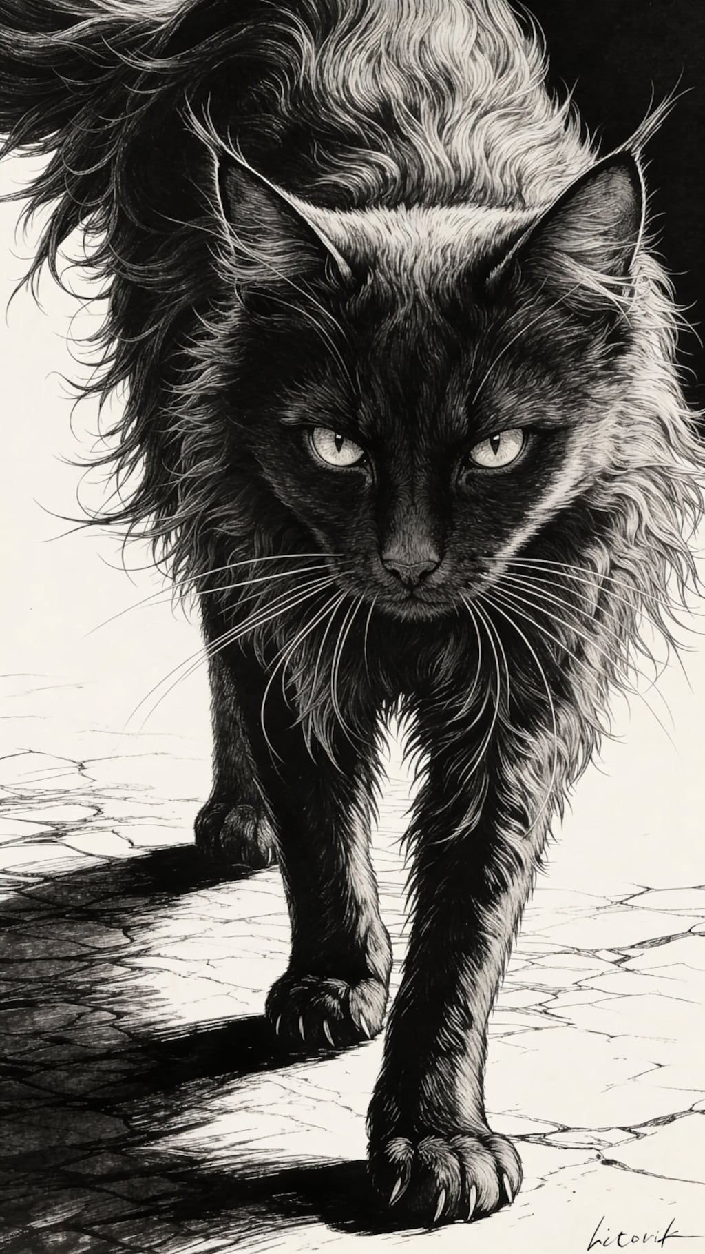 美しき闇の使者／スマホ壁紙アーカイブ