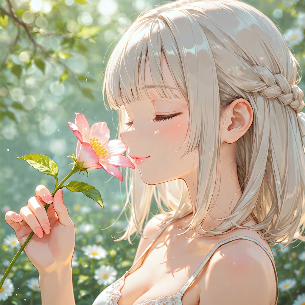 華の香りを朝から