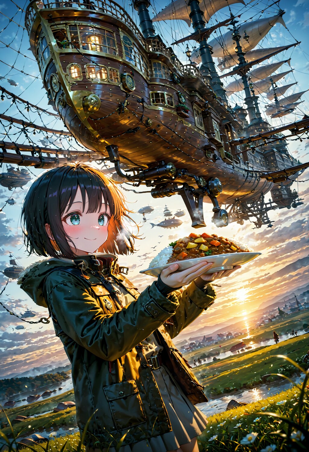 今日は飛行船の日。カレーライスの日・カレーの日　その４