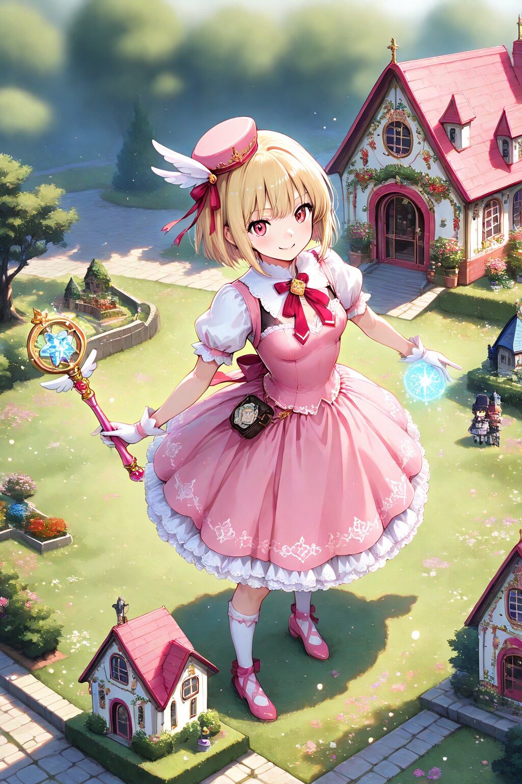 魔法少女 114 箱庭 | の人気AIイラスト・グラビア