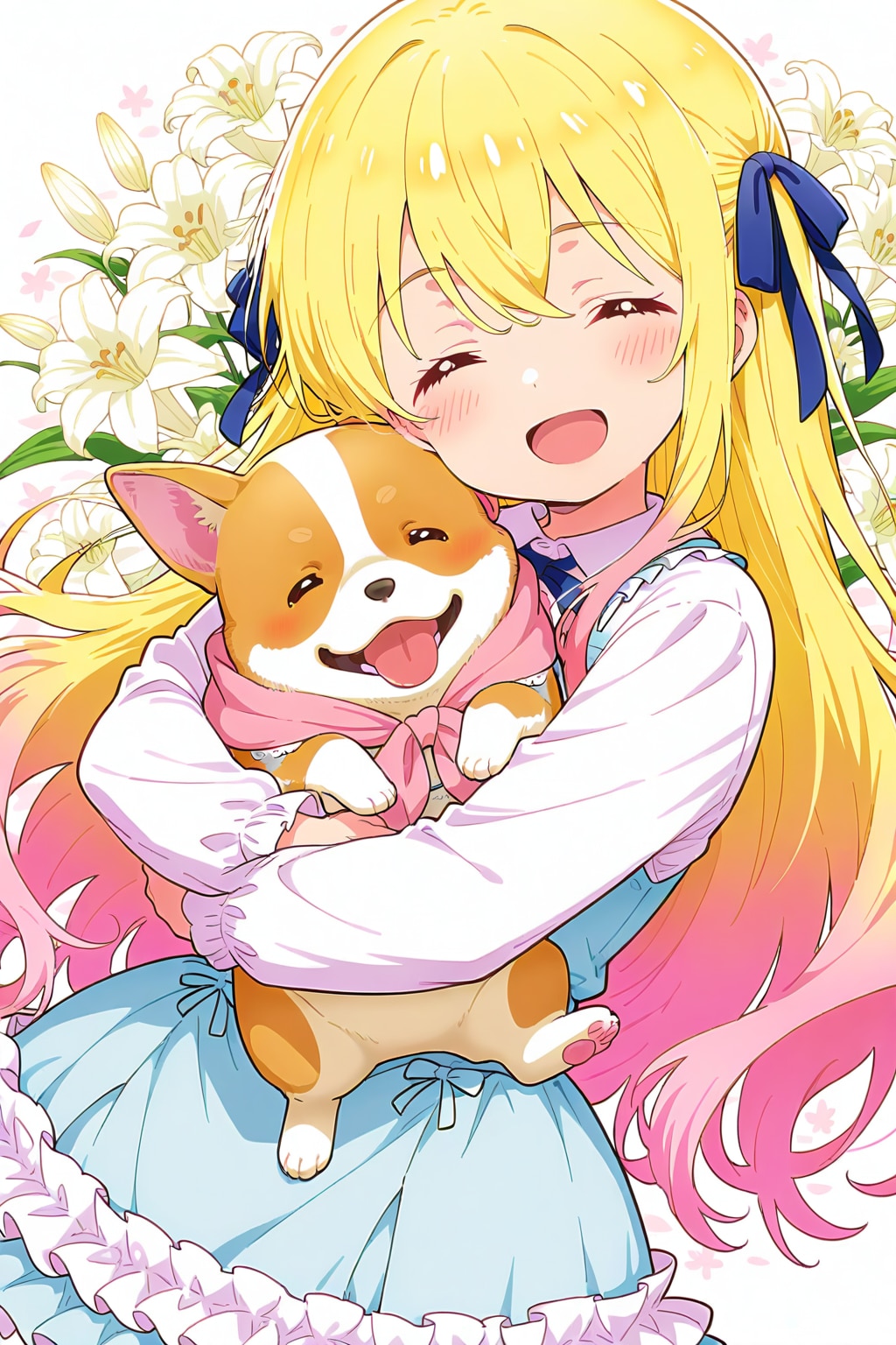 ロリとコーギー