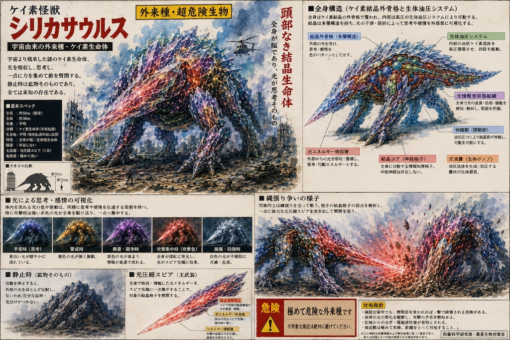 外来恐竜シリカザウルス