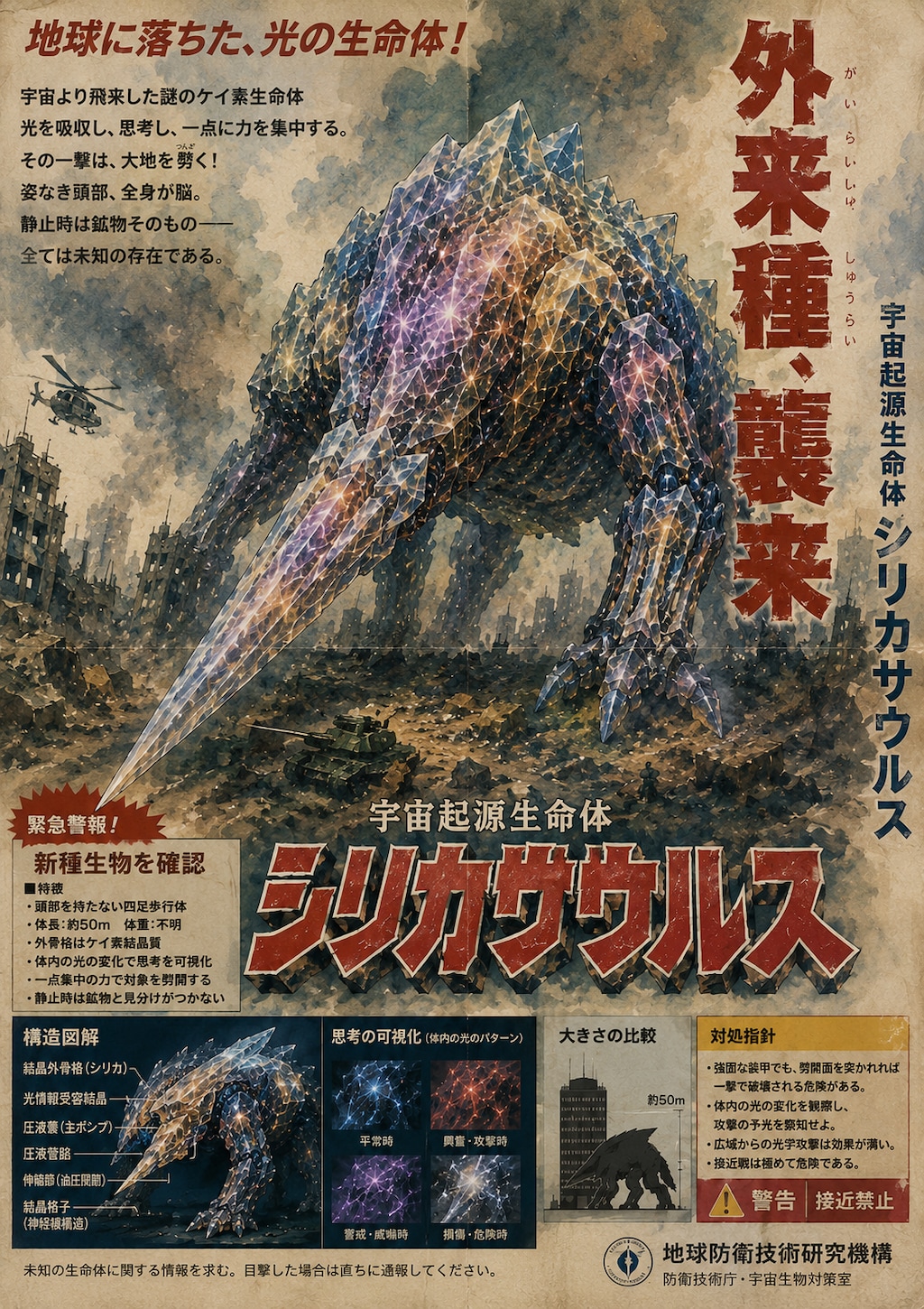 外来恐竜シリカザウルス