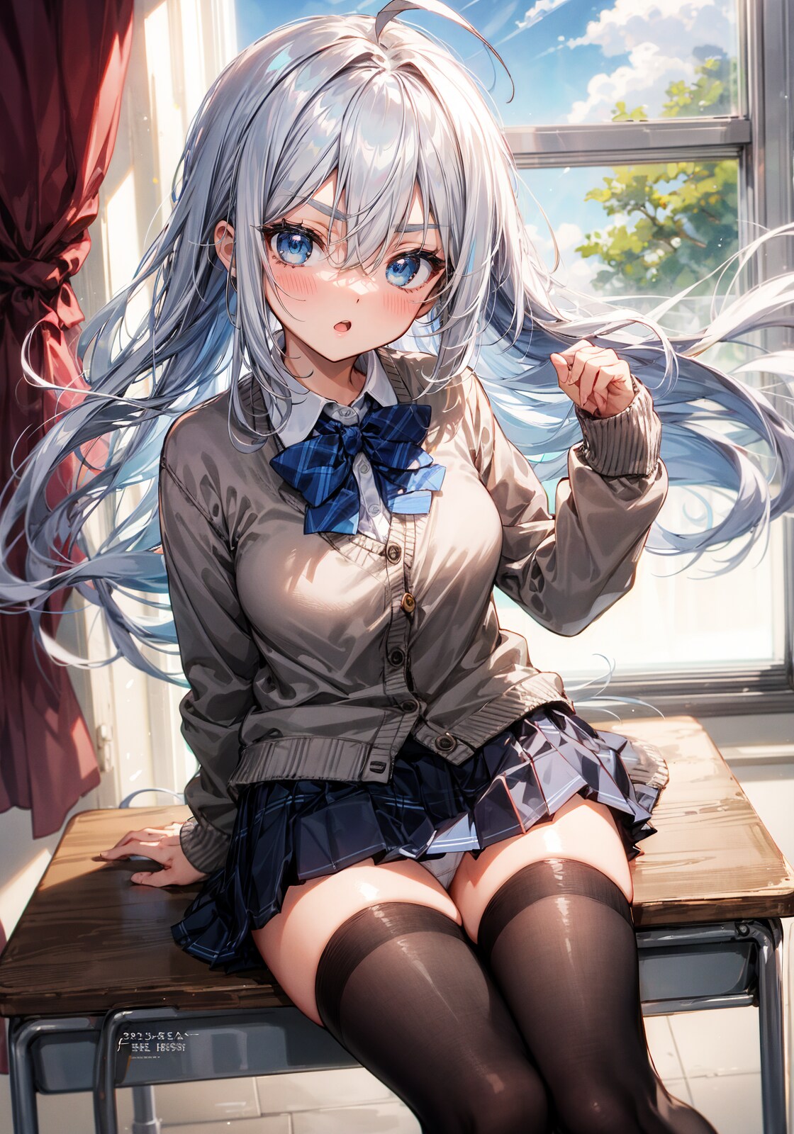今日風強くない？