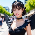 ショッピングモールの翼ゴスロリ 3枚目